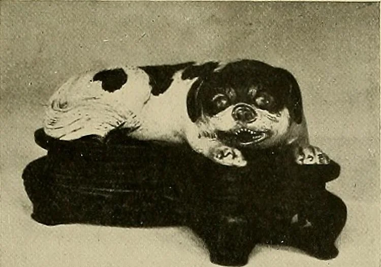 An illustration from Dogs of China & Japan in nature and art, 1921, leaf 228