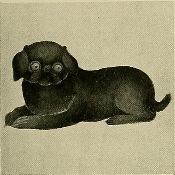An illustration from Dogs of China & Japan in nature and art, 1921, leaf 228