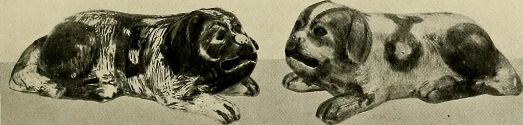 An illustration from Dogs of China & Japan in nature and art, 1921, leaf 228