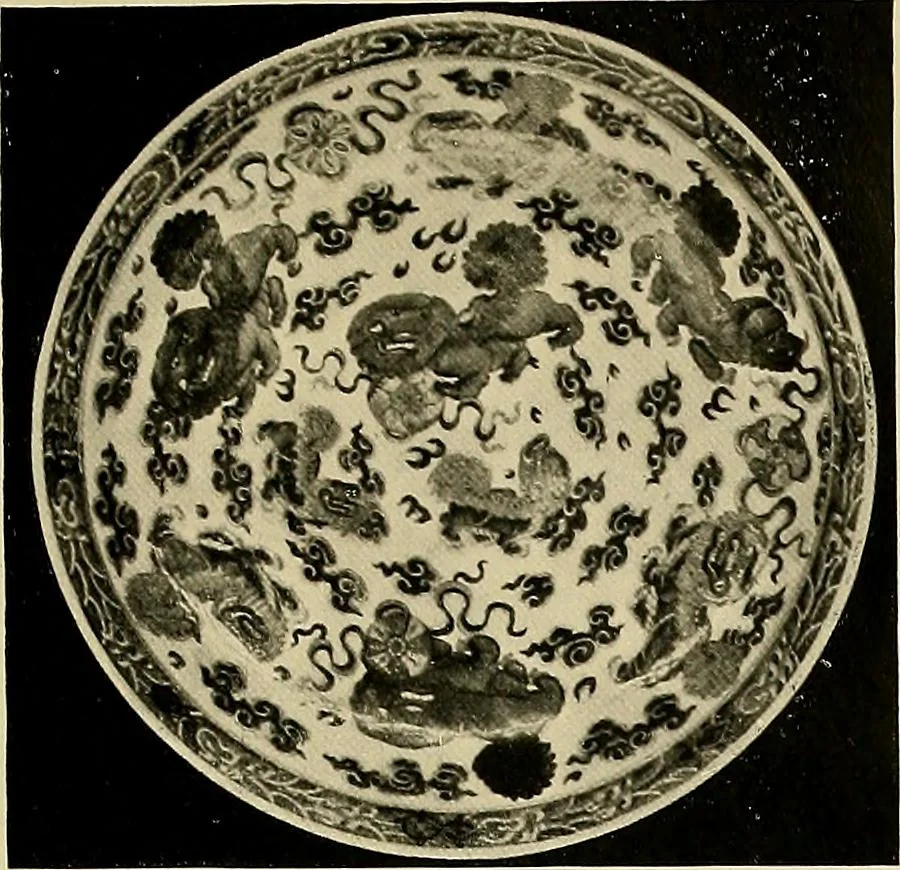 An illustration from Dogs of China & Japan in nature and art, 1921, leaf 244