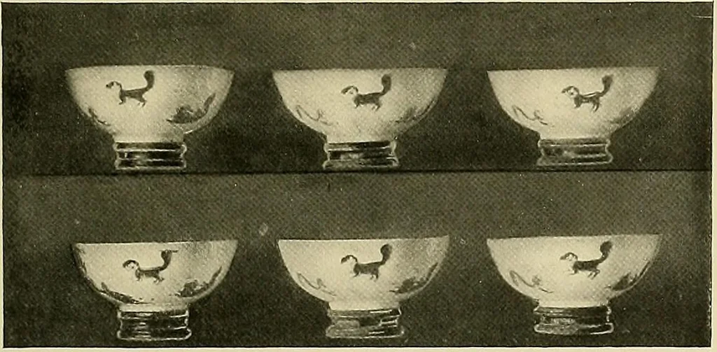 An illustration from Dogs of China & Japan in nature and art, 1921, leaf 244