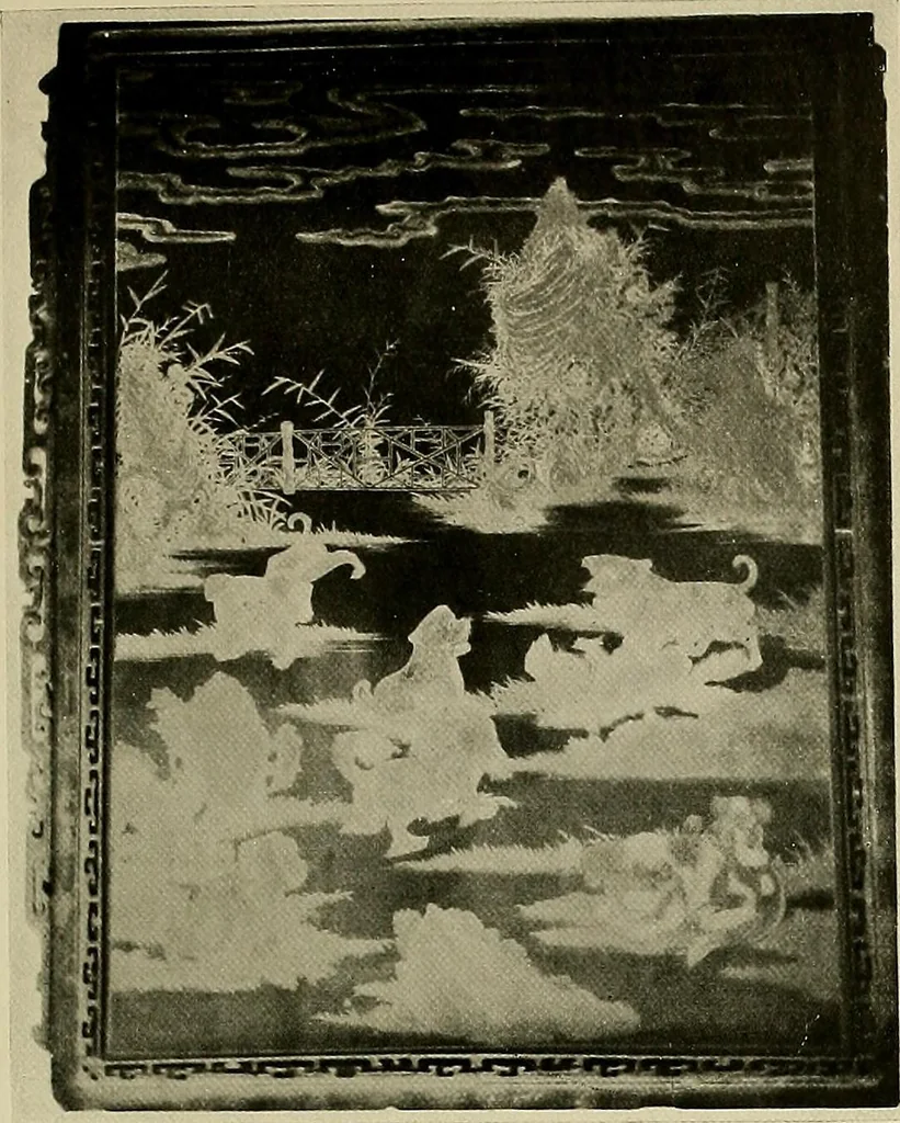 An illustration from Dogs of China & Japan in nature and art, 1921, leaf 270