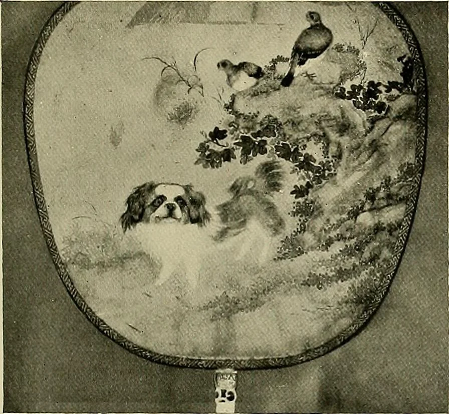 An illustration from Dogs of China & Japan in nature and art, 1921, leaf 300