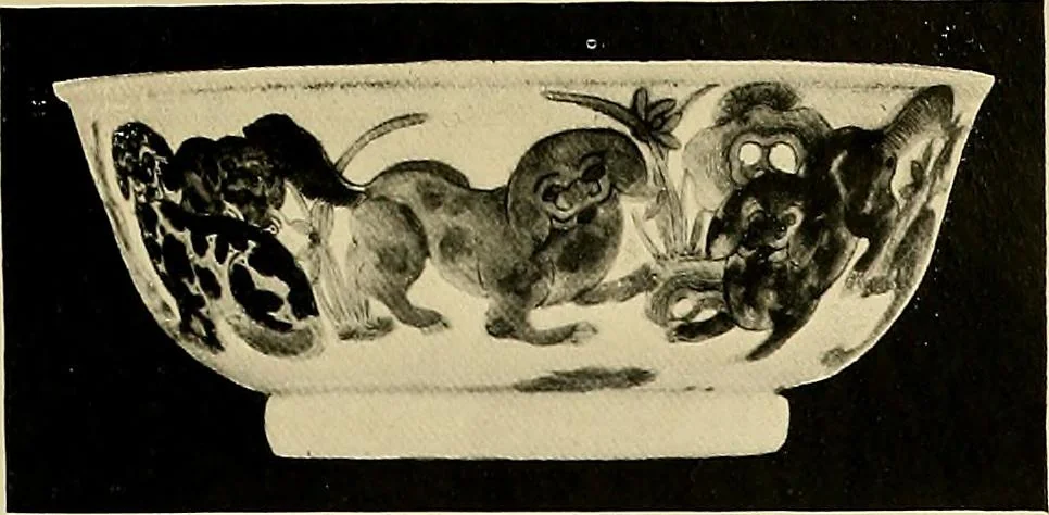 An illustration from Dogs of China & Japan in nature and art, 1921, leaf 304