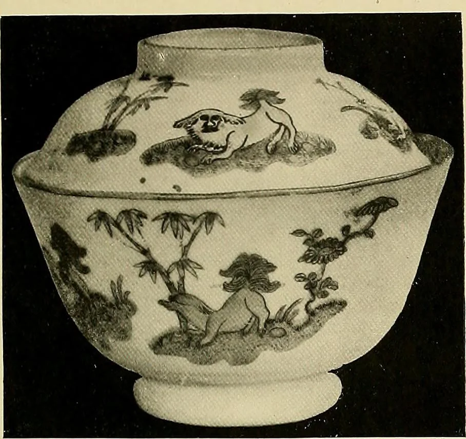 An illustration from Dogs of China & Japan in nature and art, 1921, leaf 304