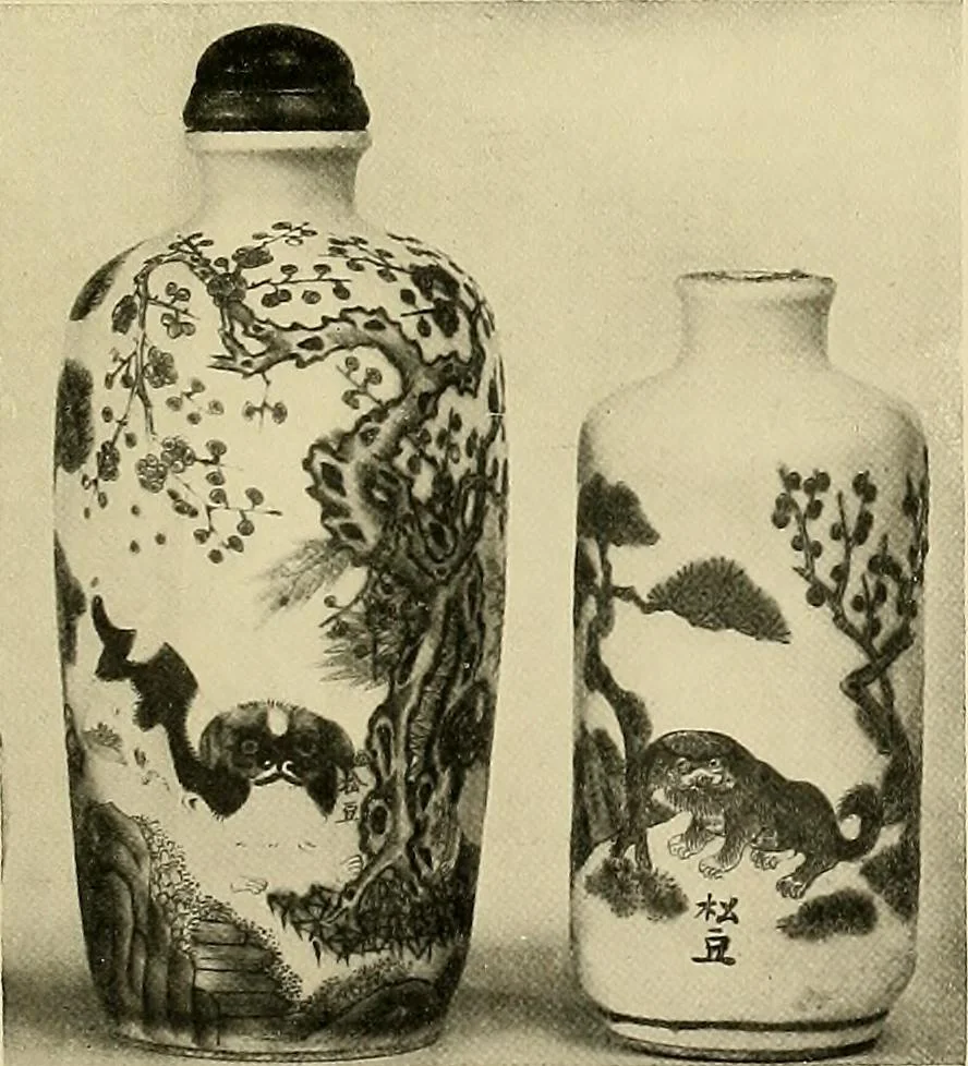 An illustration from Dogs of China & Japan in nature and art, 1921, leaf 310