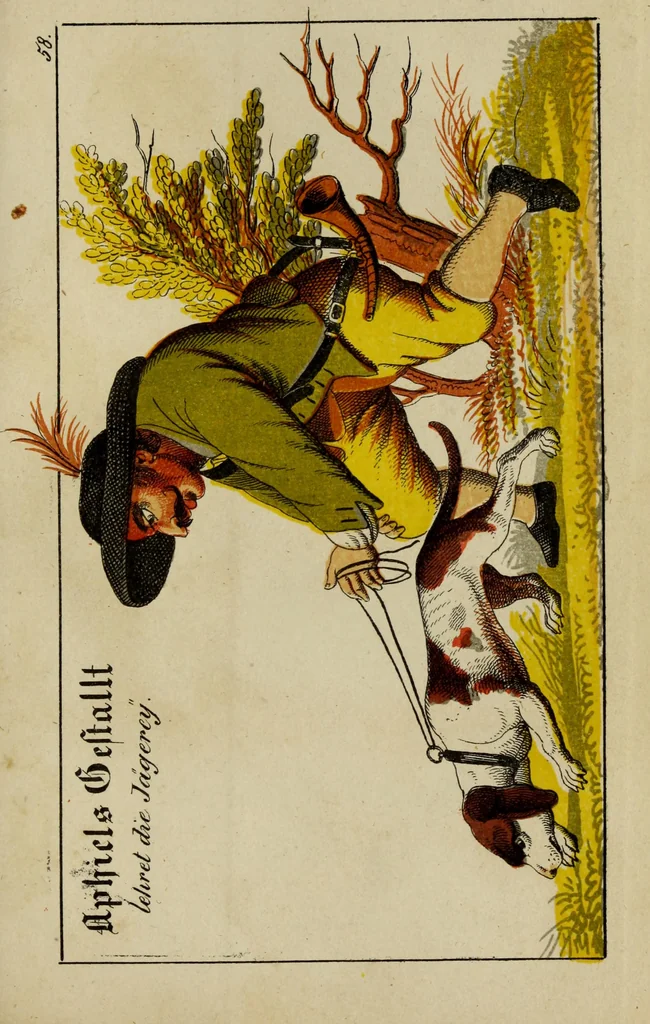 An illustration from Doktor Johannes Faust's Magia naturalis et innaturalis : oder, Dreifacher Höllenzwang, letztes Testament and Siegelkunst, nach einer kostbar ausgestattenten Handschrift in der Herzogl. Bibliothek zu Koburg vollständig und wortgetreu hrsg. in fünf Abtheilungen .., 1849, leaf 227