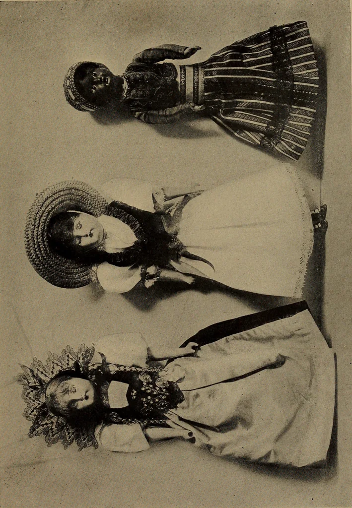 An illustration from The doll book, 1908, leaf 133
