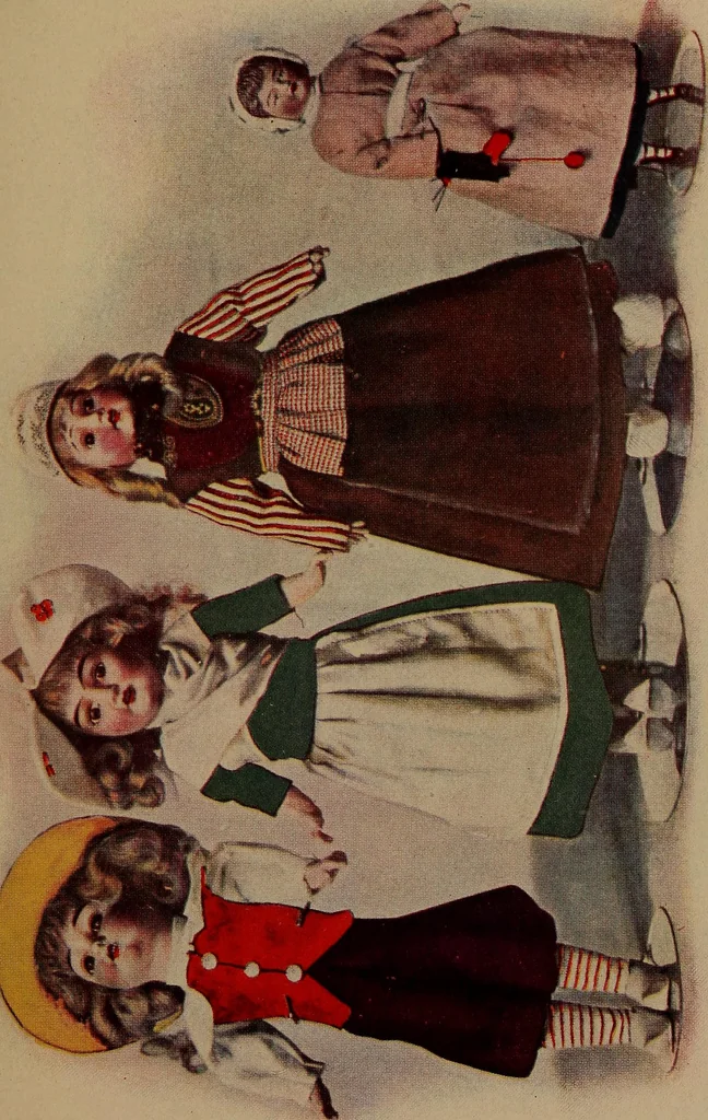 An illustration from The doll book, 1908, leaf 149