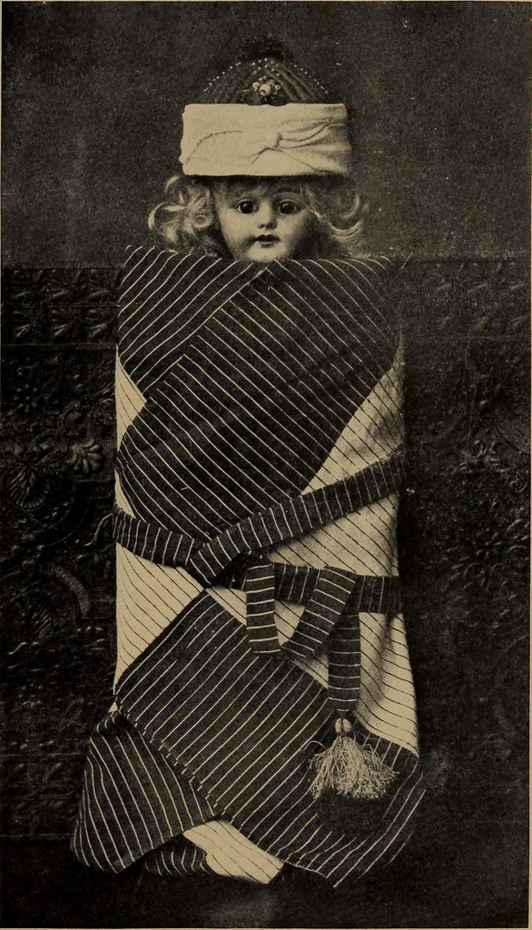 An illustration from The doll book, 1908, leaf 175