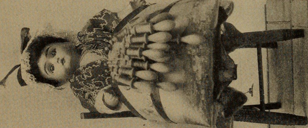 An illustration from The doll book, 1908, leaf 189