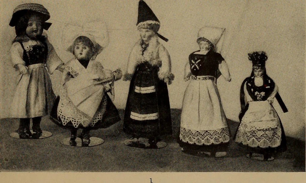An illustration from The doll book, 1908, leaf 197