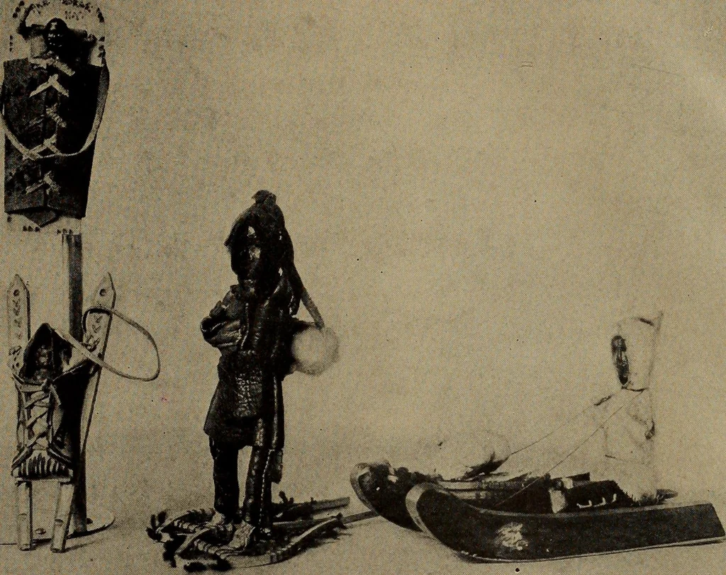 An illustration from The doll book, 1908, leaf 209