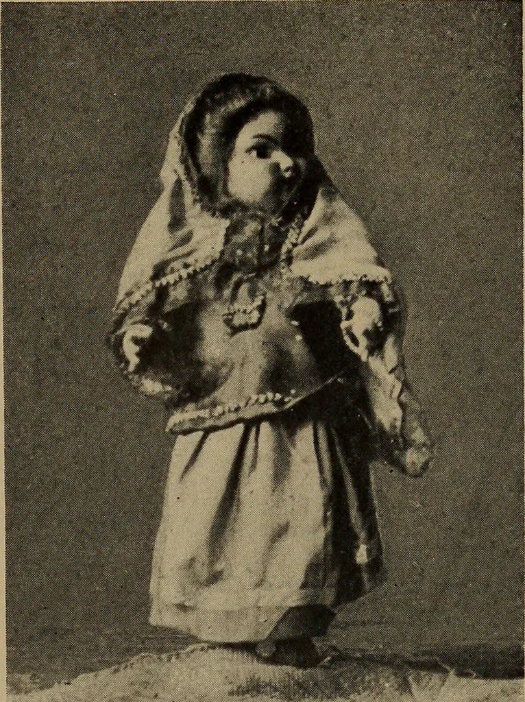 An illustration from The doll book, 1908, leaf 217