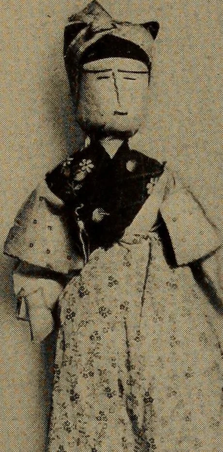 An illustration from The doll book, 1908, leaf 237