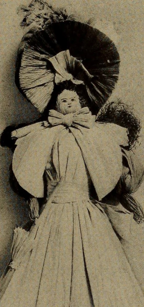 An illustration from The doll book, 1908, leaf 237