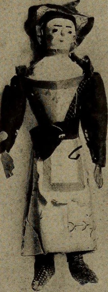 An illustration from The doll book, 1908, leaf 237