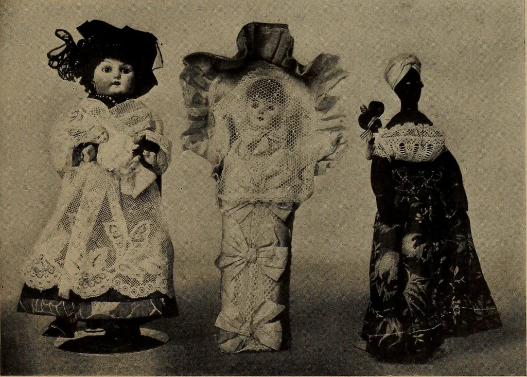 An illustration from The doll book, 1908, leaf 237