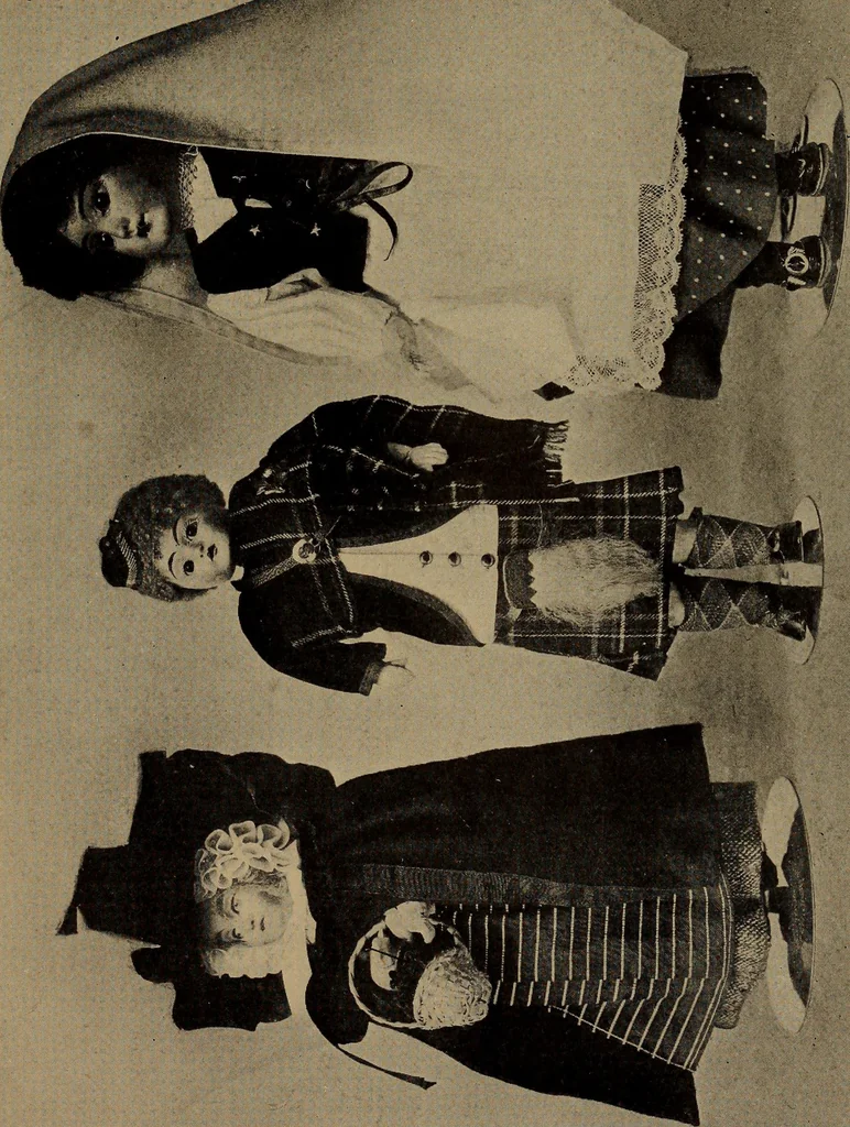 An illustration from The doll book, 1908, leaf 251