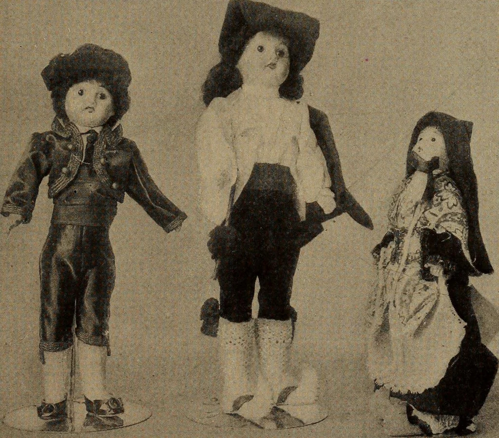 An illustration from The doll book, 1908, leaf 273