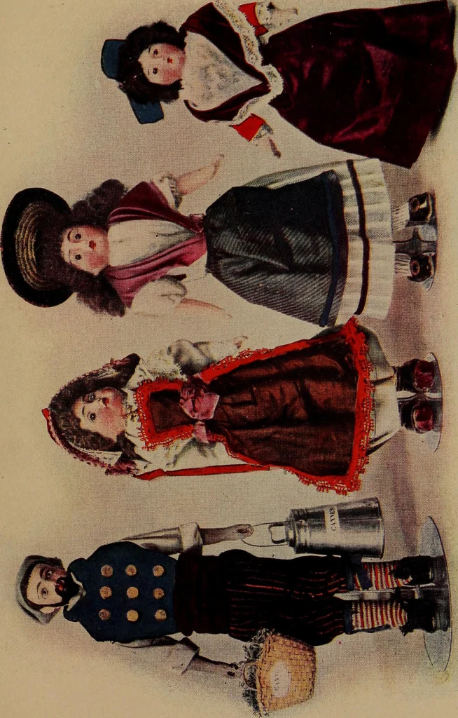 An illustration from The doll book, 1908, leaf 297