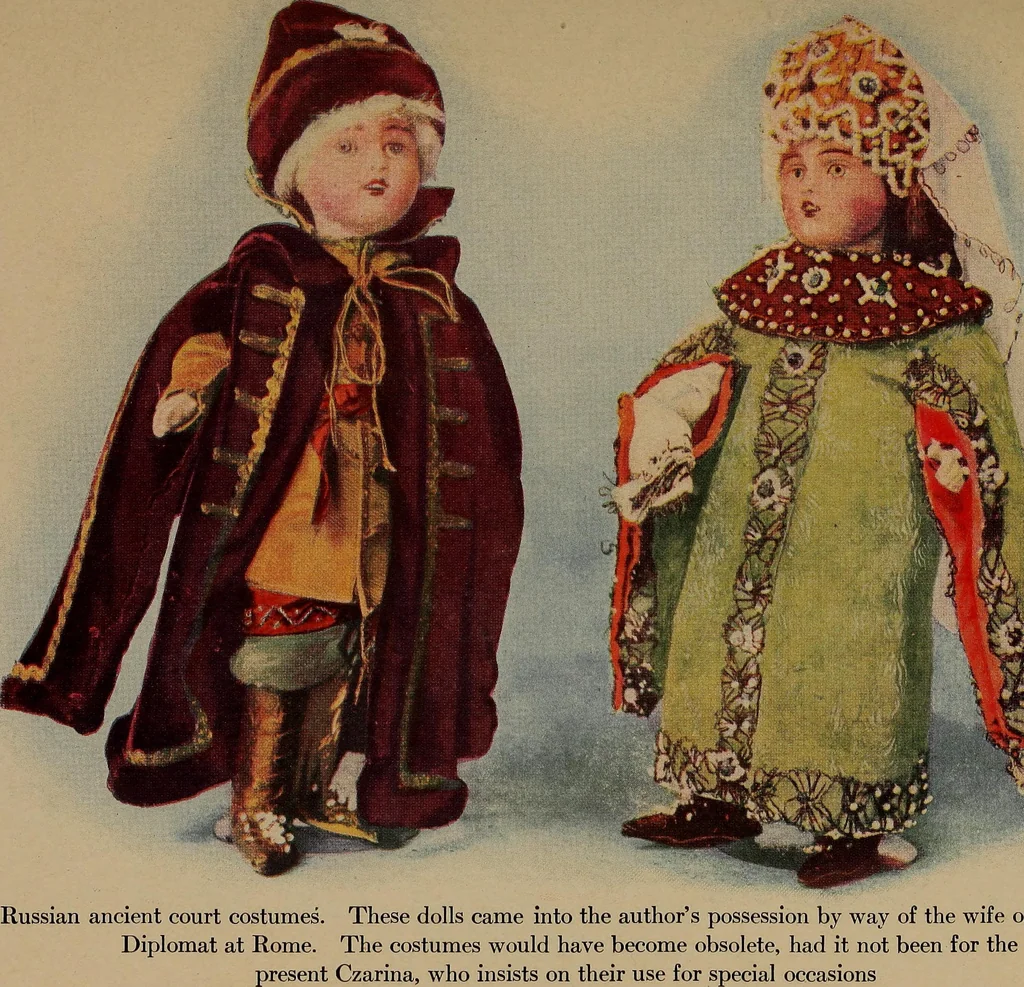 An illustration from The doll book, 1908, leaf 67