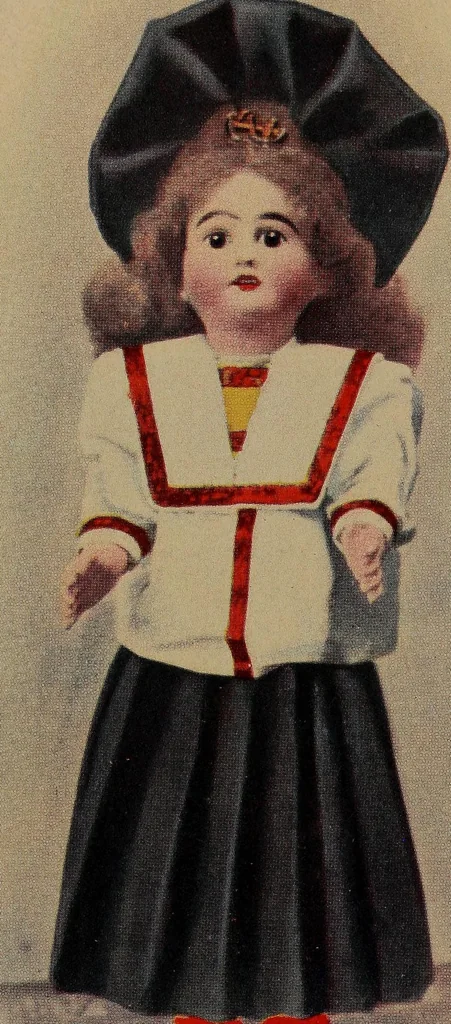 An illustration from The doll book, 1908, leaf 8