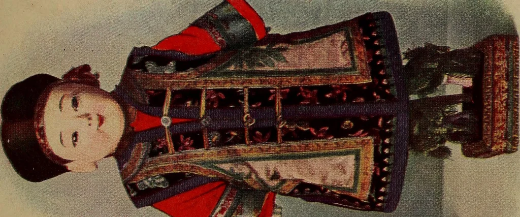 An illustration from The doll book, 1908, leaf 95