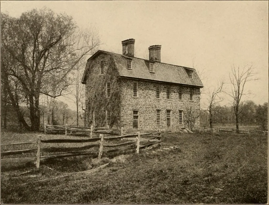An illustration from Domestic architecture of the American colonies and of the early republic,, 1922, leaf 106