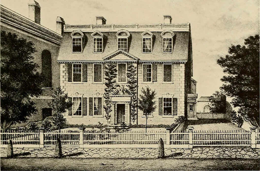An illustration from Domestic architecture of the American colonies and of the early republic,, 1922, leaf 113