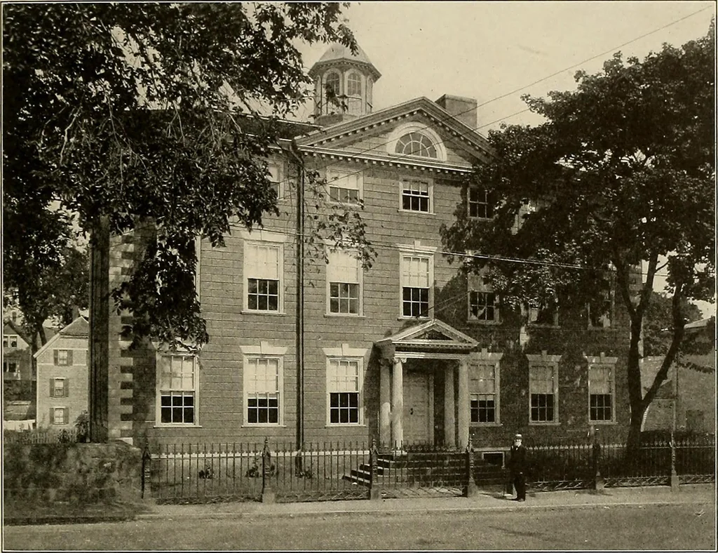 An illustration from Domestic architecture of the American colonies and of the early republic,, 1922, leaf 115