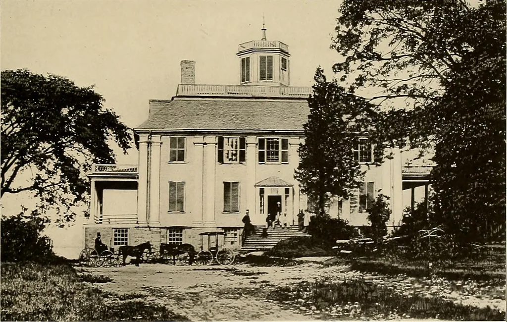 An illustration from Domestic architecture of the American colonies and of the early republic,, 1922, leaf 117