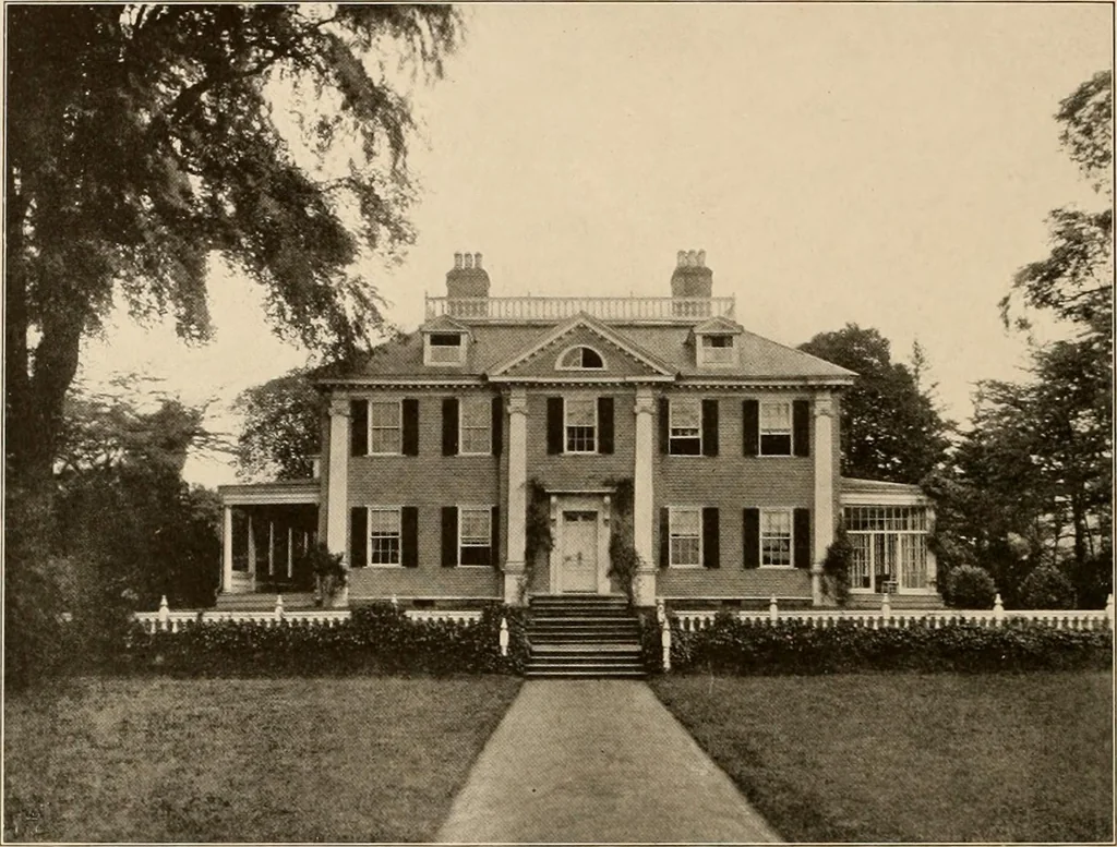 An illustration from Domestic architecture of the American colonies and of the early republic,, 1922, leaf 118