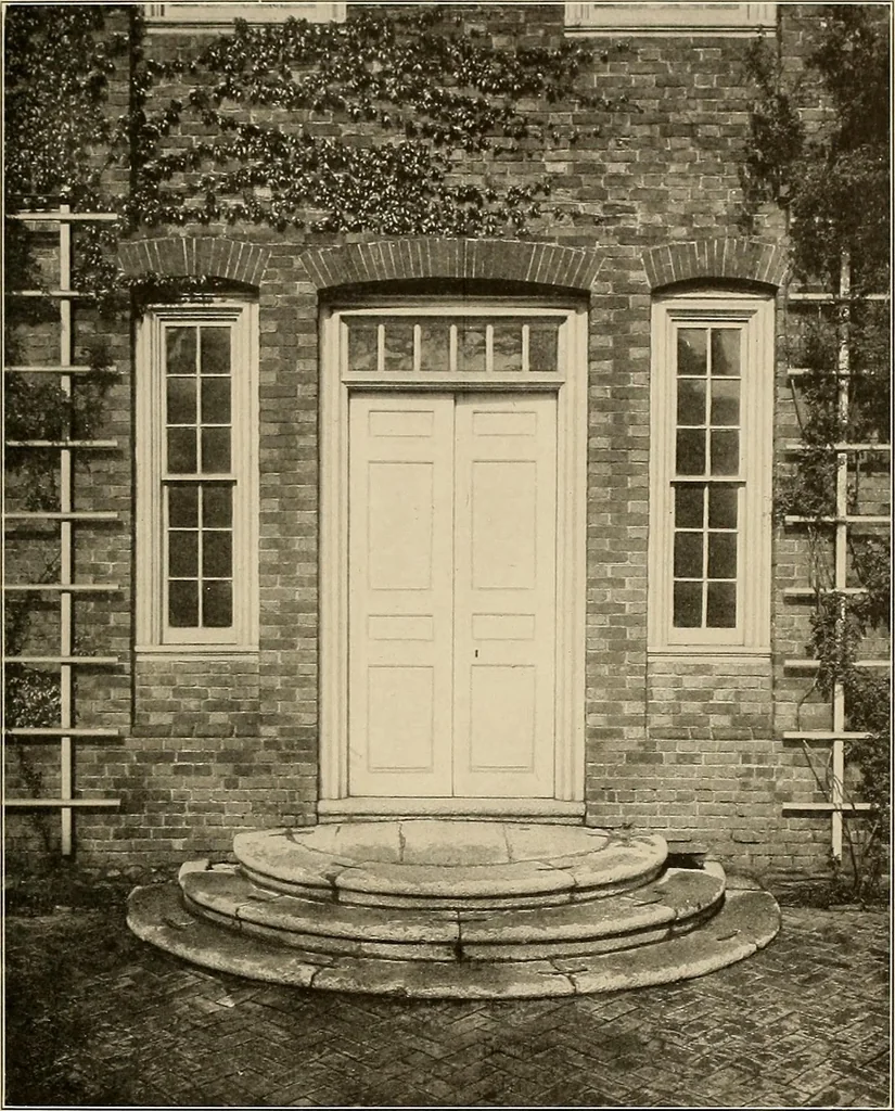 An illustration from Domestic architecture of the American colonies and of the early republic,, 1922, leaf 125