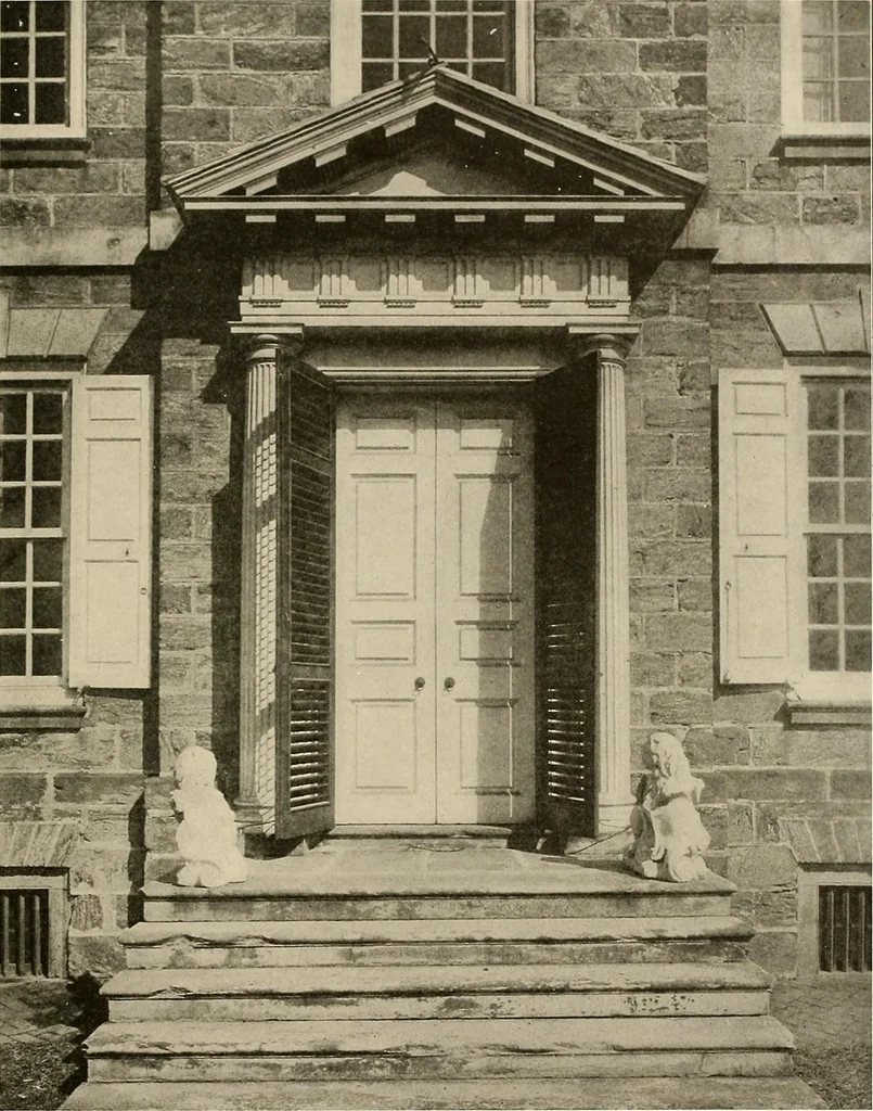 An illustration from Domestic architecture of the American colonies and of the early republic,, 1922, leaf 127