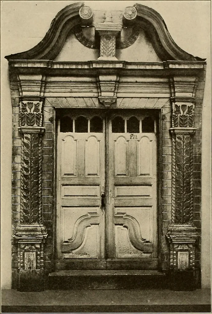 An illustration from Domestic architecture of the American colonies and of the early republic,, 1922, leaf 129