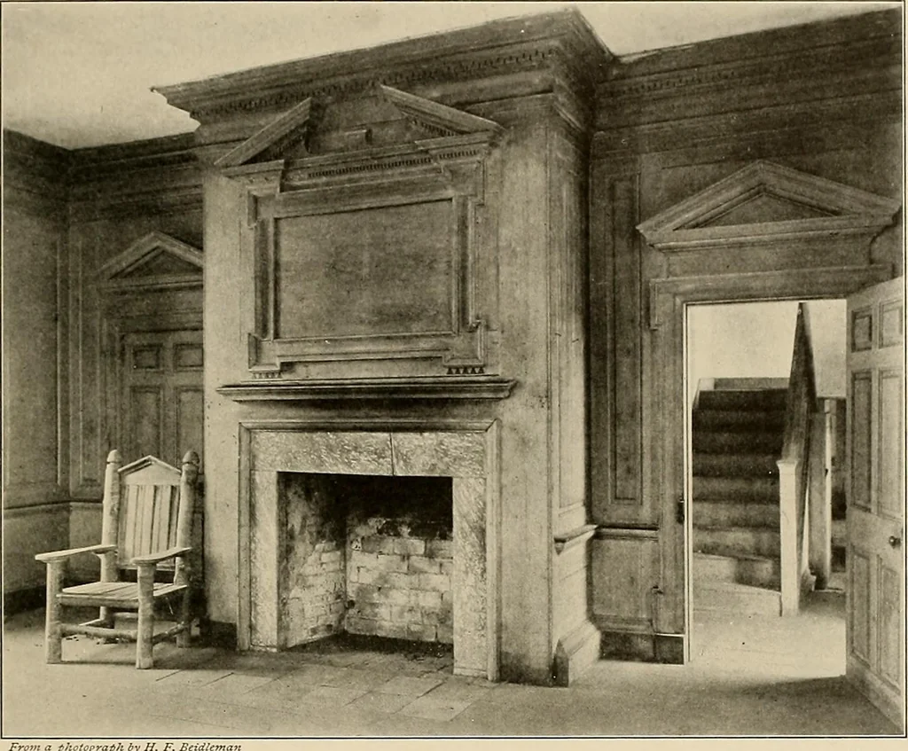 An illustration from Domestic architecture of the American colonies and of the early republic,, 1922, leaf 131
