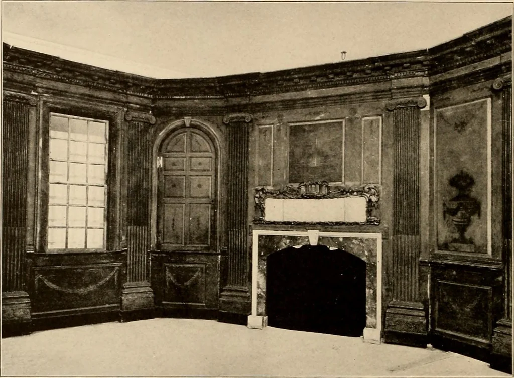 An illustration from Domestic architecture of the American colonies and of the early republic,, 1922, leaf 138