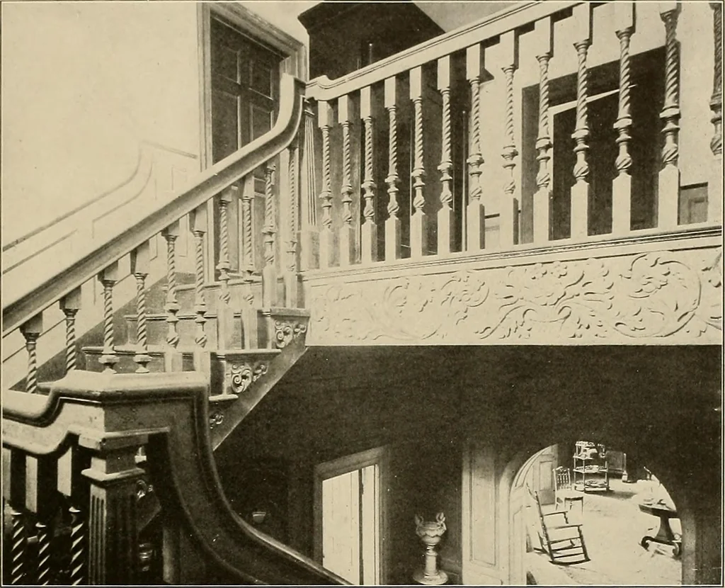 An illustration from Domestic architecture of the American colonies and of the early republic,, 1922, leaf 151