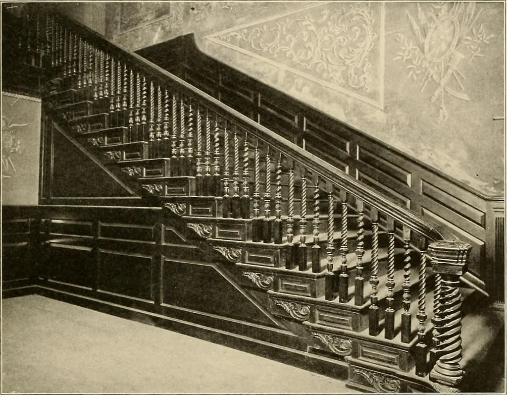 An illustration from Domestic architecture of the American colonies and of the early republic,, 1922, leaf 153