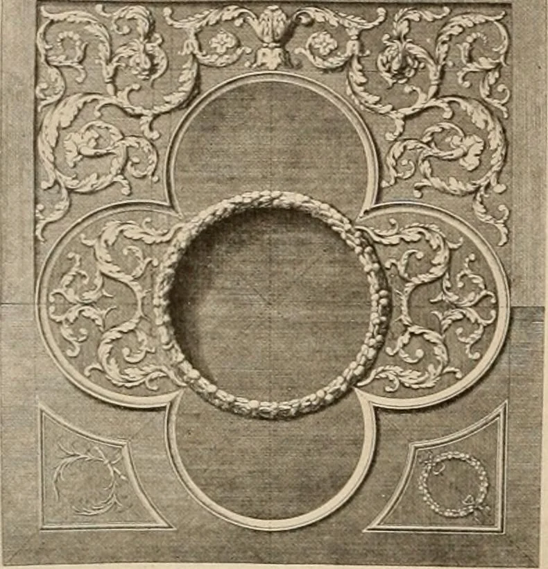 An illustration from Domestic architecture of the American colonies and of the early republic,, 1922, leaf 158
