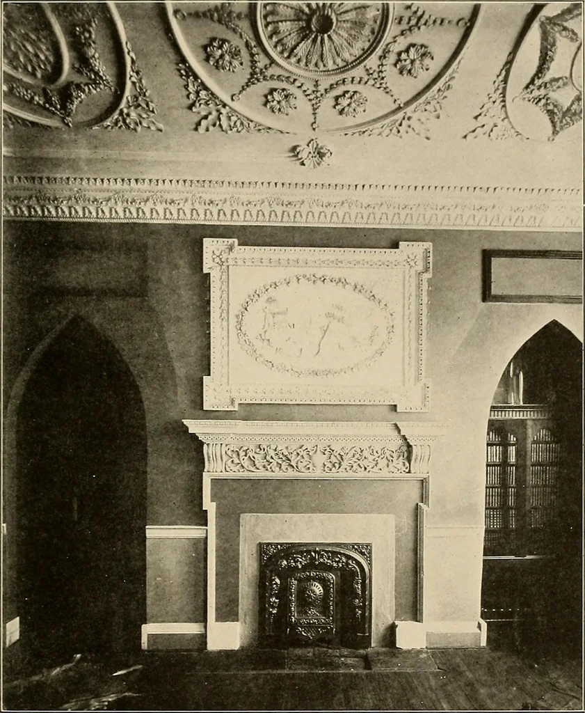 An illustration from Domestic architecture of the American colonies and of the early republic,, 1922, leaf 159