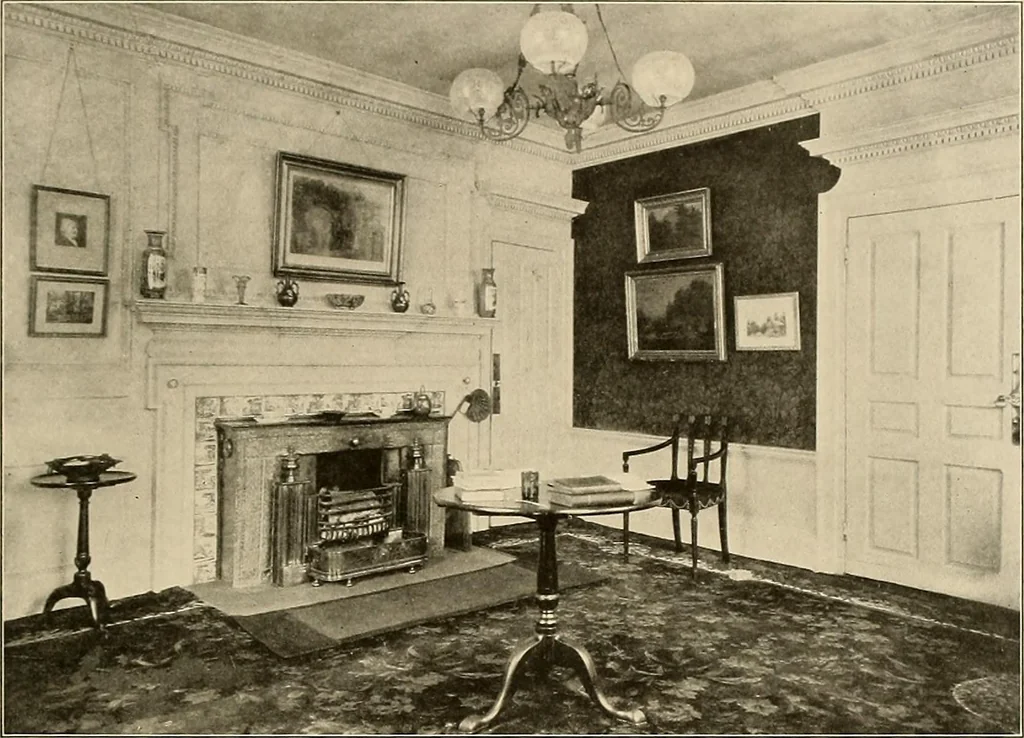 An illustration from Domestic architecture of the American colonies and of the early republic,, 1922, leaf 161