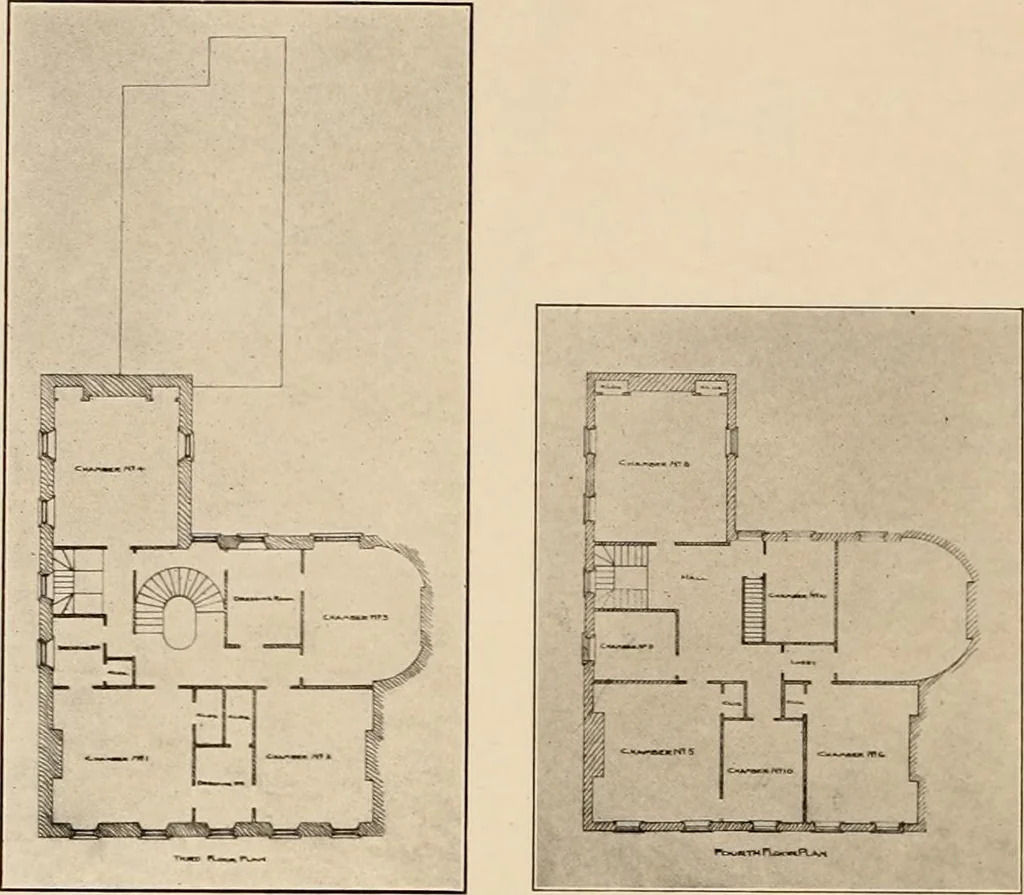 An illustration from Domestic architecture of the American colonies and of the early republic,, 1922, leaf 170