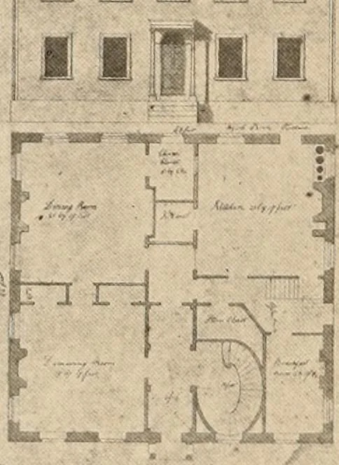 An illustration from Domestic architecture of the American colonies and of the early republic,, 1922, leaf 172