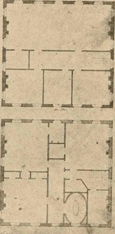 An illustration from Domestic architecture of the American colonies and of the early republic,, 1922, leaf 172
