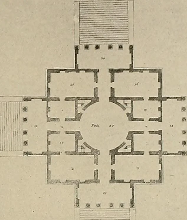An illustration from Domestic architecture of the American colonies and of the early republic,, 1922, leaf 175