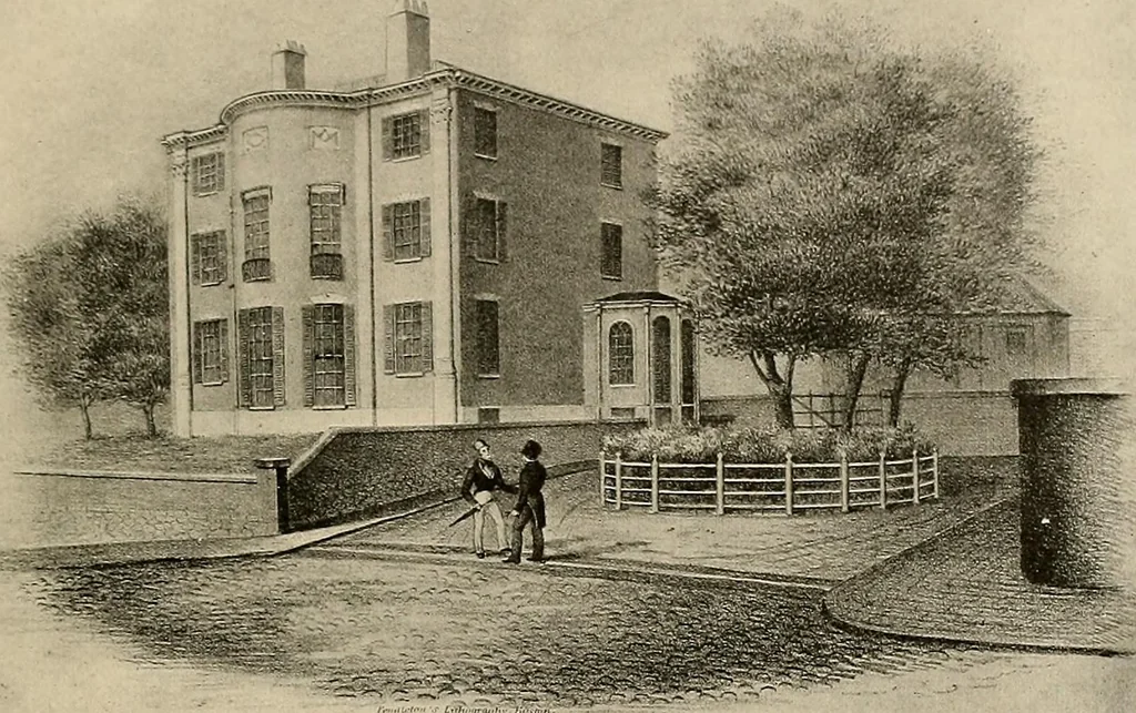 An illustration from Domestic architecture of the American colonies and of the early republic,, 1922, leaf 183