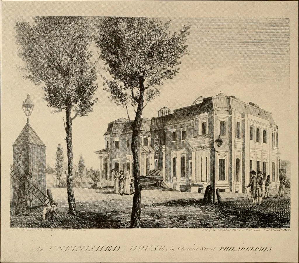 An illustration from Domestic architecture of the American colonies and of the early republic,, 1922, leaf 190