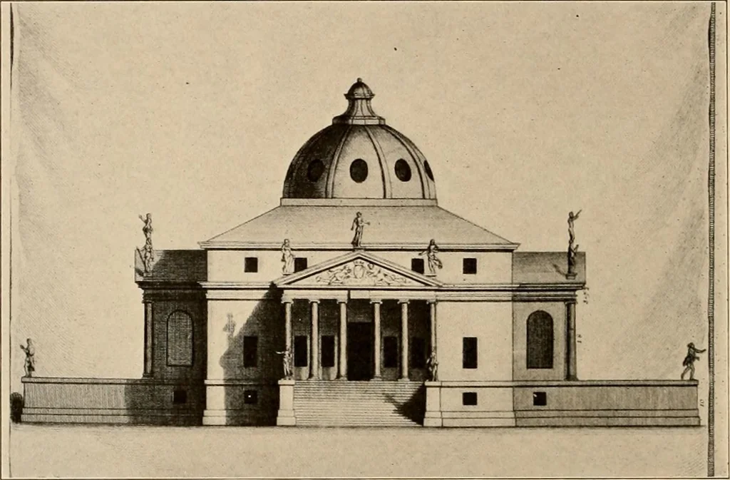An illustration from Domestic architecture of the American colonies and of the early republic,, 1922, leaf 194